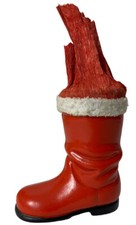 DDR  3x Nikolausstiefel 11 cm 17cm Advent Weihnachtszeit PVC zum Befüllen