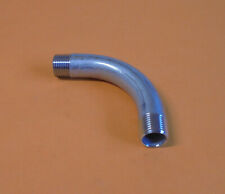 Edelstahl V4A Gewindefitting Schraubfitting Fittinge  Winkel Bogen lang, wählbar