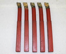 5x HM  Innendrehmeißel - Innen - Drehstahl Bohrstange - 25 mm - K20 - NEU
