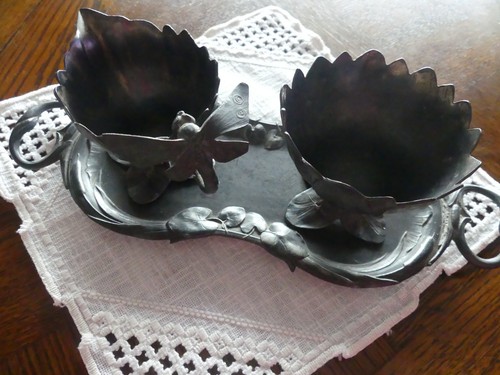 Antikes jugendstil tablett - antikes,