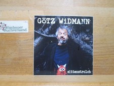 Original Autogramm Götz Widmann Liedermacher Sittenstrolch /// Autogramm Autogra