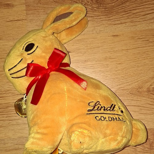 Lindt goldhase plüschtier - lindt,