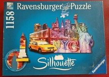 Puzzle Silhouette Skyline, New