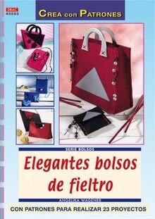Elegantes bolsos fieltro - bolsos, de