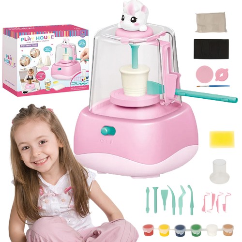 Kinder töpferscheibe ton set - töpferscheibe,