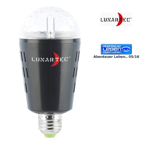 Lunartec disco led - disco-led-lampe, mit