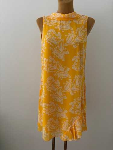 Kleid comma 34 gelb - gr., 34,