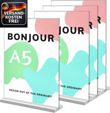 Tischaufsteller 4er set - a5,