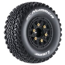 LOUISE LOUT3224SB SC-Hummer soft Felge schwarz 12/14/17mm (2) 1:10 Short Course