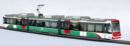 Straßenbahn modell tram - h0,