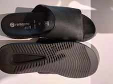 Remonte pantoletten leder - pantoletten,