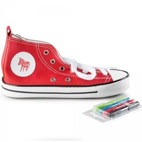 Federtasche donkey doodle rot - federtasche,