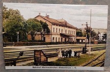 Farbfoto Bahnhof Markneukirchen - Siebenbrunn ,siehe Text