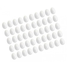 Unbemalte, schlichte weiße