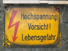Altes Emailschild "