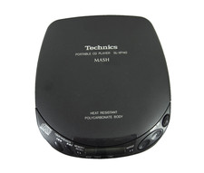 Discman Tragbarer Portable CD Player Technics SL-XP140 Vintage Made in Japan Top