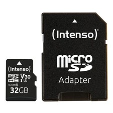 Intenso Micro SDHC Karte 32GB UHS-I U3 4K professional 100 MB/s V30 Cl. 10 bulk