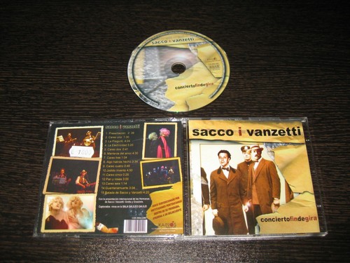 Sacco vanzetti konzert - sacco,