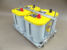 Doppel Batteriefach Edelstahl