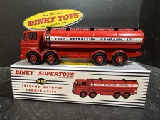 DINKY TOYS LEYLAND OCTOPUS TANKER ESSO MODELL LKW MASSSTAB 1:50 ATLAS LKW K8