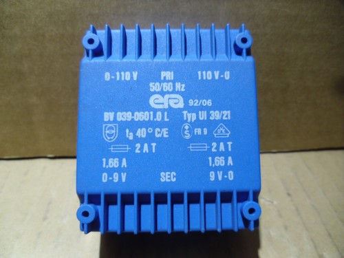 Trafo 66a 30va block - x, 9v