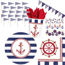 Mottoparty maritim Steuerrad