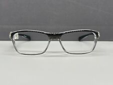 Götti Brille Herren Damen Schwarz Transparent eckig Udo  klein NP:198€