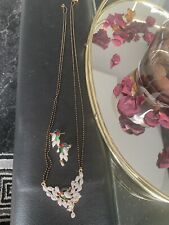  Bollywood Kette mit Ohrringe 