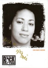 Autogramm - Gina Marie Hudson (Musical - We will Rock you)