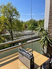 Telefunken Bajazzo de luxe 201 - dunkelgrau Skaibezug mit Netzgerät sg 0034