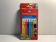 P038 JUMBO GRIP Buntstifte Faber-Castell 8+1+1 Farbstifte Bleistift Malstifte