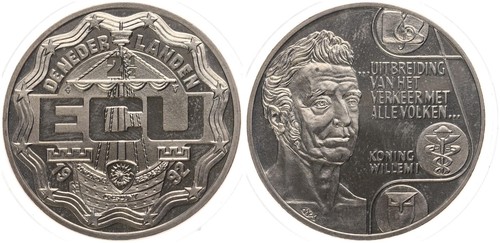 Medaille niederlande 1 2 - medaille,