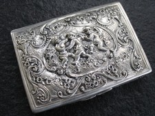 Schnupftabakdose Silber 800