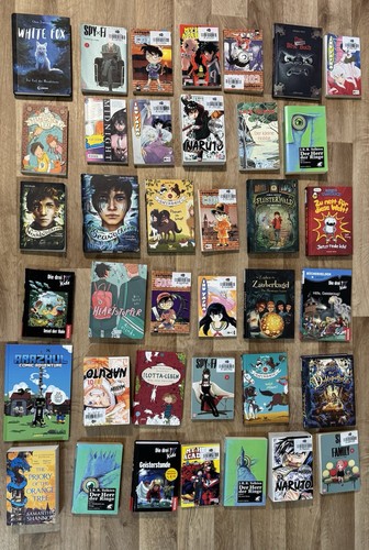 Sammlung bücher manga und - sammlung, bücher,