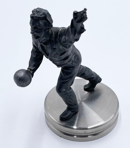 Zinnfigur kegler massiv auf - zinnfigur,