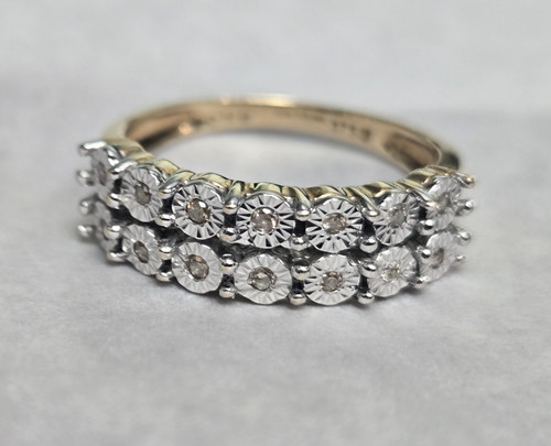 Gelbgold ring diamant - kt,