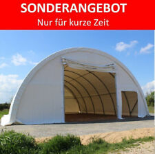 9x12m Rundbogenhalle Lagerzelt