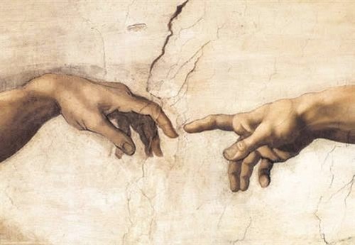 Michelangelo creation adams - michelangelo,
