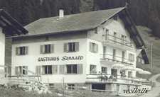 Rarität Werbung JOPA Eiscreme Meinl Kaffee Gasthof Sonnalp Bezau Sonderdach 60e 