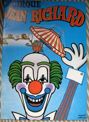 Programmheft cirque circus - programmheft, /