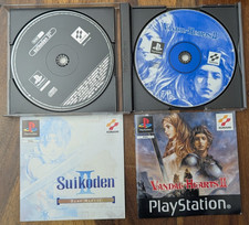SAMMLERZUSTAN- Vandal Hearts 2 II + Suikoden 2 Demo PS1/PSone/PSX Playstation 1