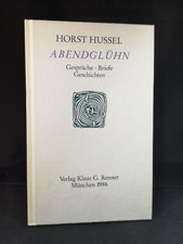 Abendglühn. Gespräche