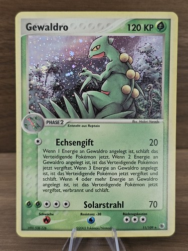 Pokémon gewaldro 109 - pokémon, 11/109