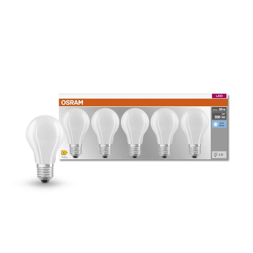 5er pack osram - base, e27