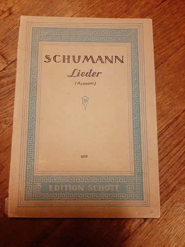 Schumann lieder edition - schumann, lieder,