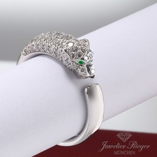 Cartier Ring Panthere Weissgold 750 Diamanten Größe 58 2022 N4765952 Gold