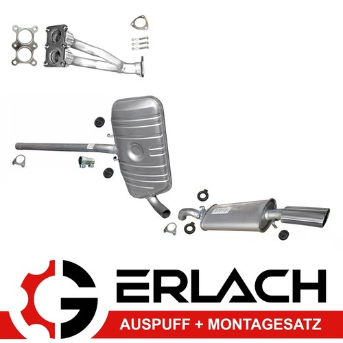 Auspuffanlage für corrado - auspuffanlage,