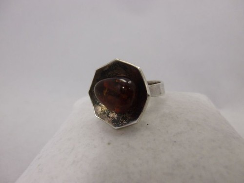 Klasse bernstein ring - klasse, silber