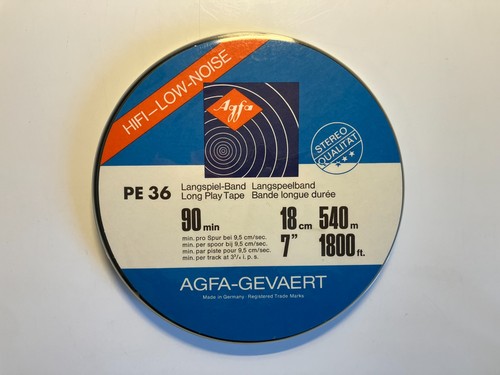 Agfa hifi tonband - pe,