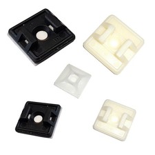 Klebesockel für Kabelbinder /